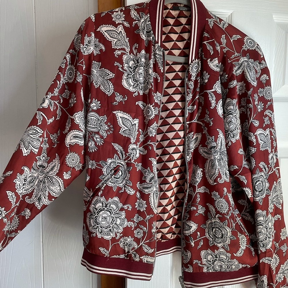 Scotch and soda reversible bomber